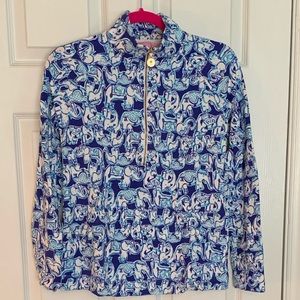 EUC Lilly Pulitzer Skipper Popover Get Trunky XS